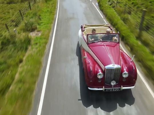 1952 Bentley MK VI “Big Bore” Park Ward Drophead Coupe. B455NY