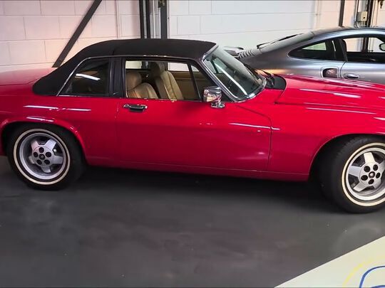 Jaguar XJ-SC Targa from 1986 - *** in EXCELLENT NEW CONDITION *** ACTUAL TOP CAR