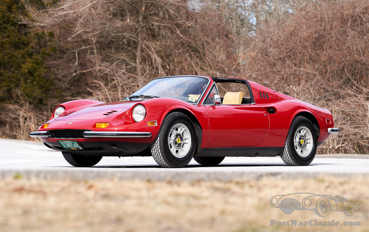 Car Ferrari Dino 246 GTS 1974 for sale - PostWarClassic