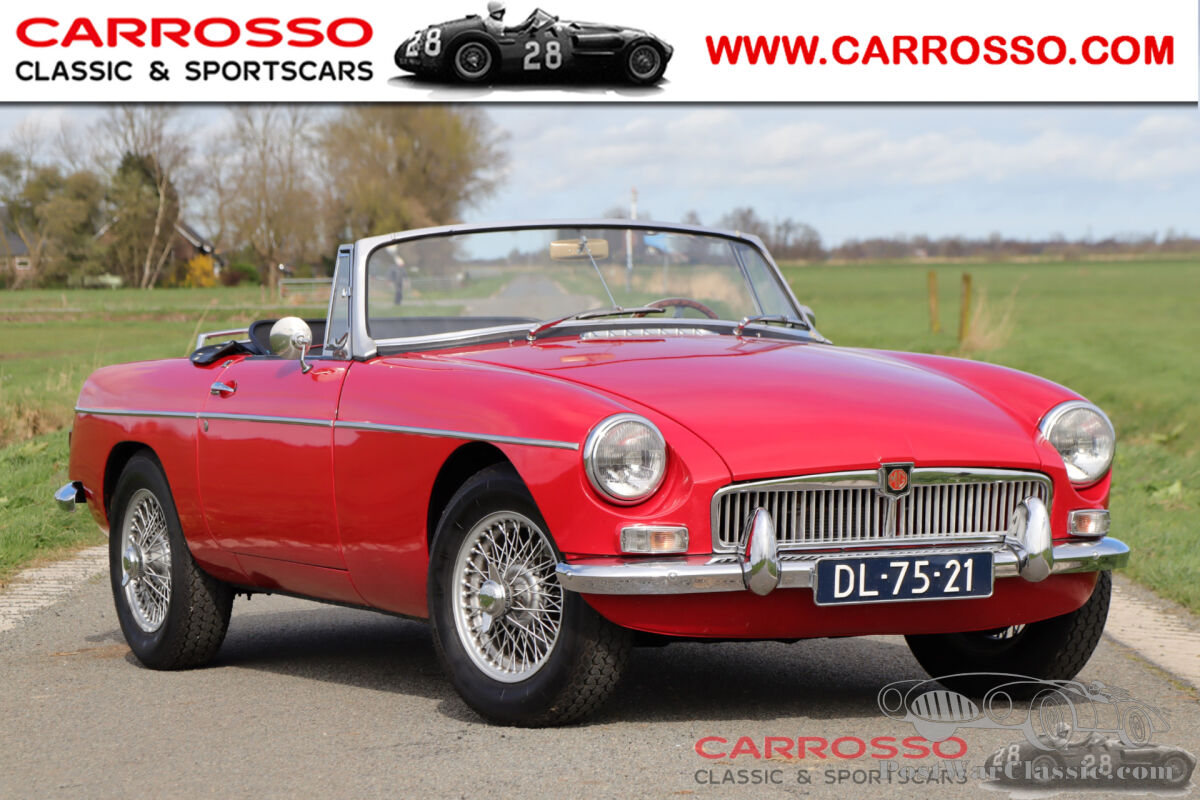 Car MG B 1.8 Roadster 1964 for sale - PostWarClassic