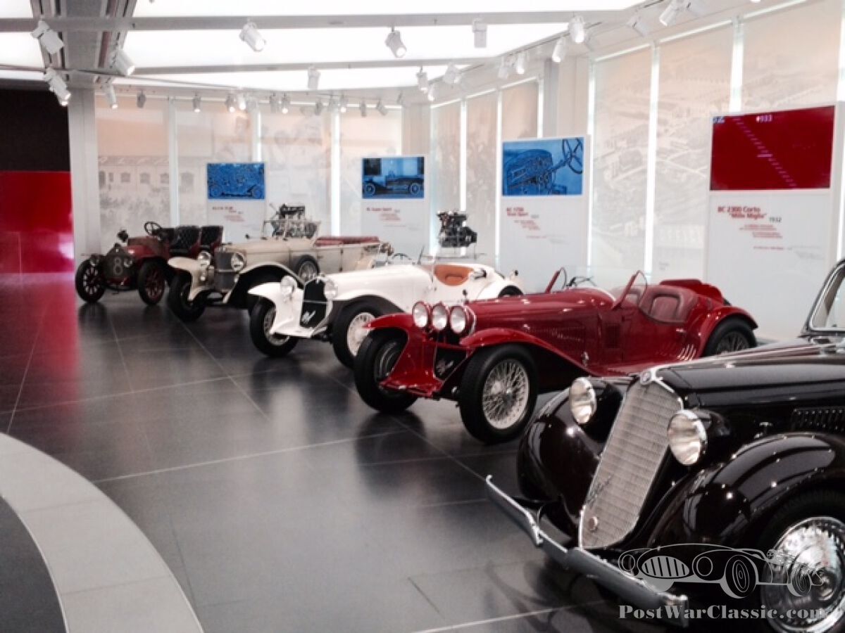 Alfa Romeo Museum - From 1910 to the future - PostWarClassic
