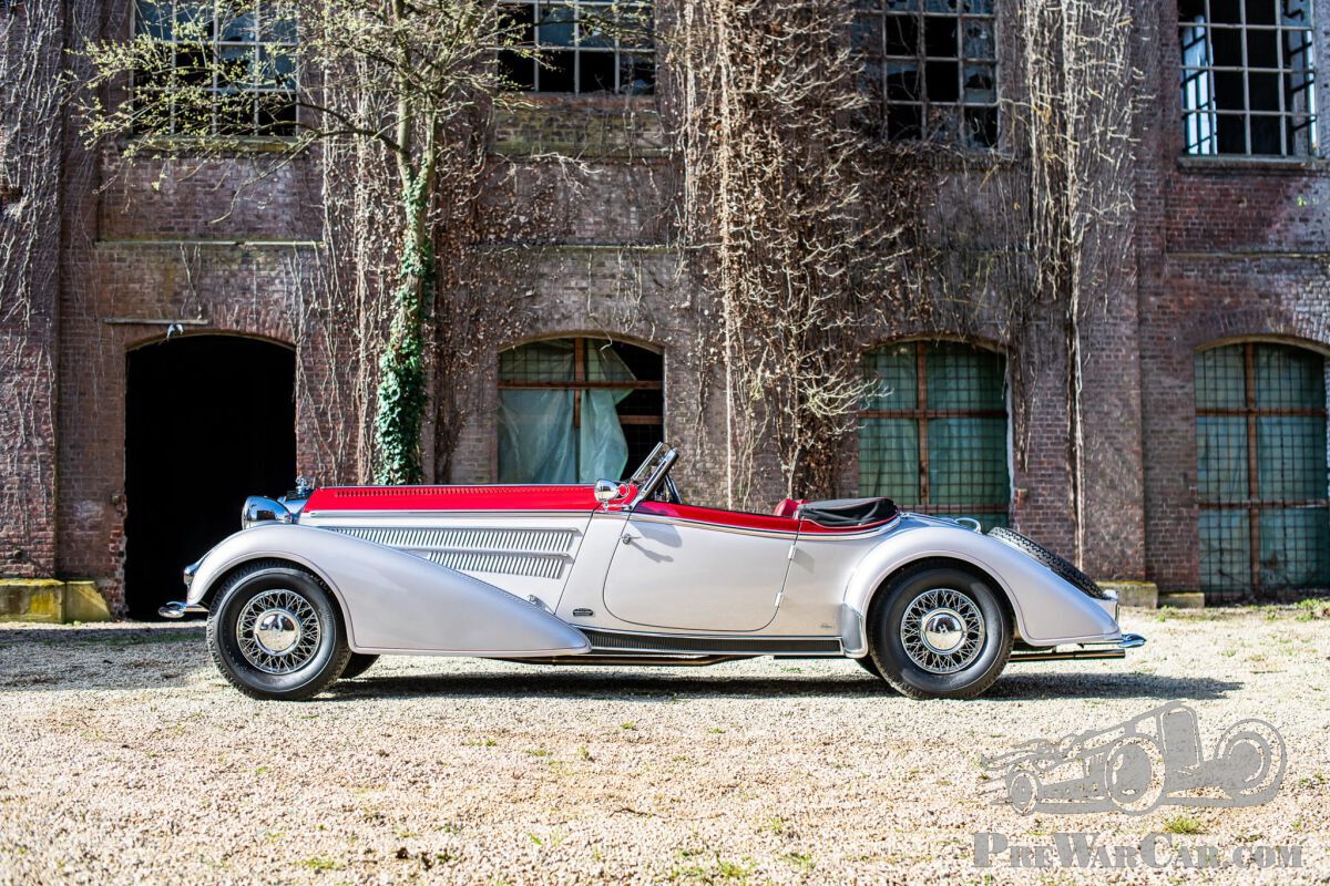 Motionless speed: an afternoon with a 1936 Horch 853 Spezial