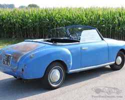 Fiat 1400 Cabriolet Bertone 1950