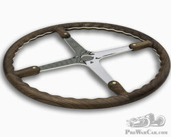 Newly crafted steering wheel for Bugatti T46 & T50