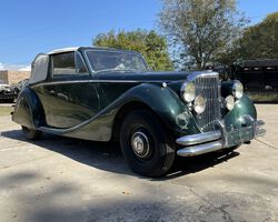 1950 Jaguar MKV Drophead Coupe