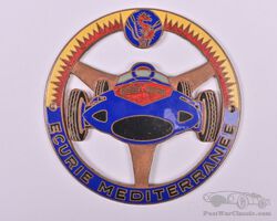 1950's 'Ecurie Mediterranee' badge | Donington Auctions - Rare Automotive Parts - November 28th