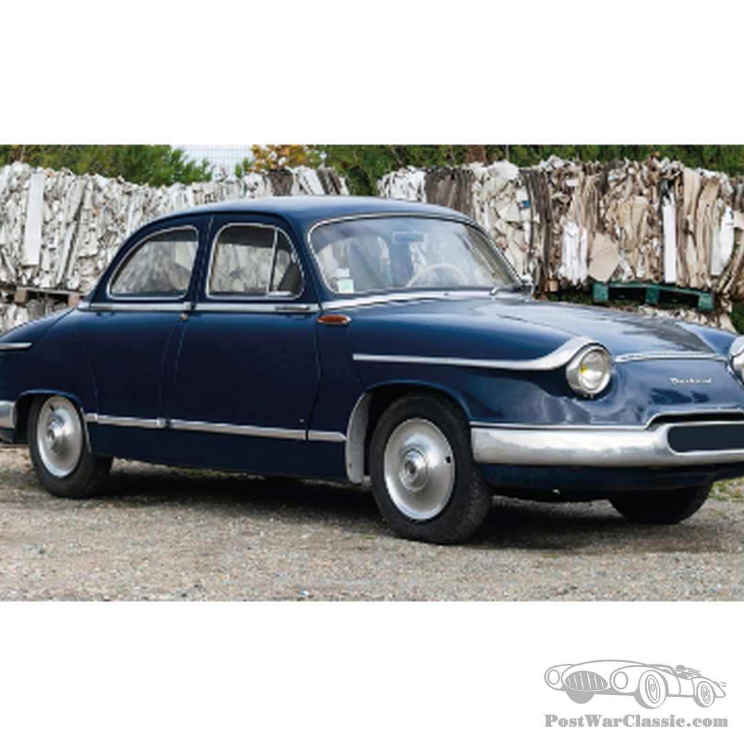 Véhicules miniatures en résine Panhard