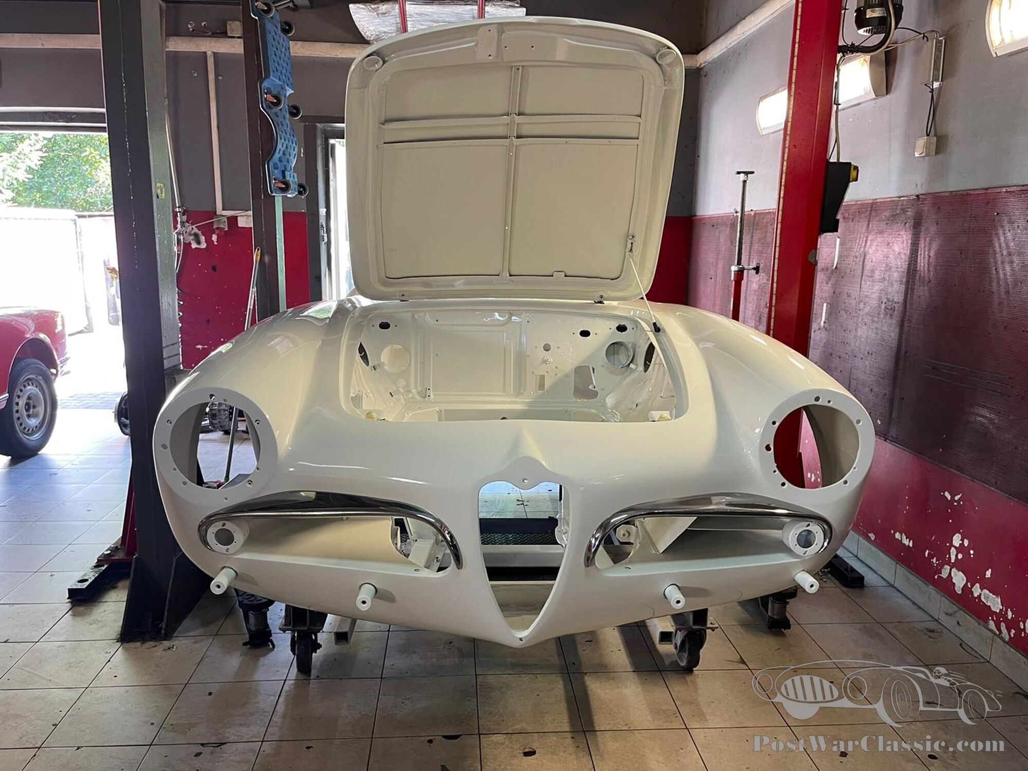 Under Restoration: 1958 Alfa Romeo Giulietta Spider Veloce with Hardtop