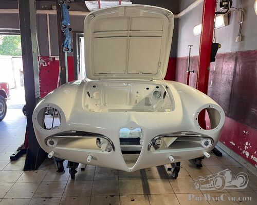 Under Restoration: 1958 Alfa Romeo Giulietta Spider Veloce with Hardtop