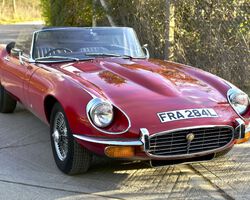 1972 Jaguar E type V12 Manual Roadster with Hard top.