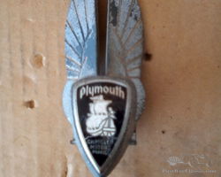 Plymouth radiator badge