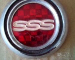 American car triple S badge