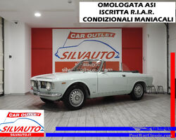 ALFA ROMEO GIULIA GTC 1600 SPRINT CABRIOLET TIPO 105.25 – OMOLOGATA ASI TARGA ORO AI MASSIMI LIVELLI – ISCRITTA R.I.A.R. – CONDIZIONI MANIACALI – SUPERPREZZO (1965)