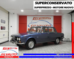 ALFA ROMEO 2000 BERLINA 130CV TIPO 105.12 – MOTORE NUOVO – SUPERCONSERVATO – SUPERCONDIZIONI – SUPERPREZZO (1973)