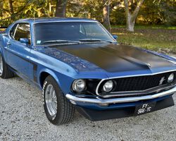 1969 FORD MUSTANG BOSS 302 In concours order.