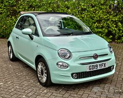 2019 Fiat 500c Lounge Dualogic, Automatic