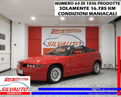 ALFA ROMEO ES30 SZ – NUMERO 64 DI 1036 PRODOTTE – SOLAMENTE 16.785KM – ISCRITTA ASI CON C.R.S. – PERFETTE CONDIZIONI – SICURA RIVALUTAZIONE – COME NUOVA (1990)