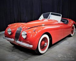 1954 Jaguar XK120S Roadster | Collector Motor Series Auction by Henderson Auctions | June 25th, 2022