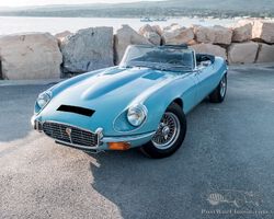 1971 Jaguar Type E V12 Cabriolet | Automobiles de Collection | Aguttes Auctions | June 26, 2022