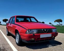 1987 ALFA ROMEO 75 Turbo | Automobiles de Collection | Aguttes Auctions | June 26, 2022