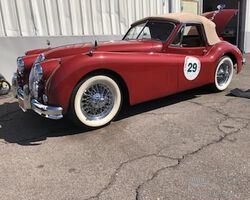 1956Jaguar XK-140 MC 3.4 DHC