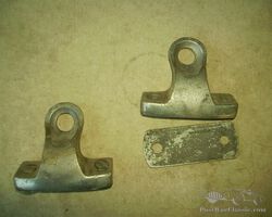 One pair of lamp brackets
