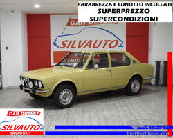 ALFA ROMEO ALFETTA 1.8 TIPO 116.42 ”I^SERIE 1/2” – MANIGLIE CROMATE ESTERNE – PARABREZZA E LUNOTTO INCOLLATI – SUPERCONDIZIONI – SUPERPREZZO (1975)