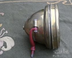 Indian motorcycle headlamp, electric .