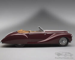 1950 Delahaye 135 MS cabriolet by Saoutchik | Artcurial | Salon Rétromobile 2023
