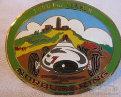9 1000 km Rennen Nurnburgring badge