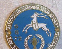 15 A.C.C. Campina Turnhout slalom rally badge 1972