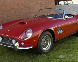 1962 Ferrari 250GTE with Alligretti California Spyder style re-body