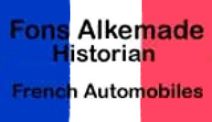 Fons Alkemade - French automobiles