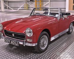1970 MG Midget Chrome Bumper MK III