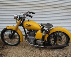 1949 Indian motorcycle | Offered at No Reserve | Henderson Collector Motor Series Auction | May 6, 2023