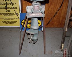 Vintage Evinrude Motor Stand (Motor sold separately) | Henderson Collector Motor Series Auction | May 6, 2023