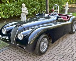 1950 Jaguar XK120 OTS Alloy Bodied Race Car For Sale
