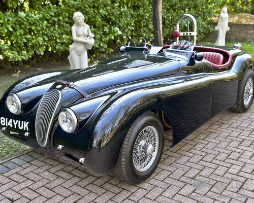1950 Jaguar XK120 OTS Alloy Bodied Race Car For Sale