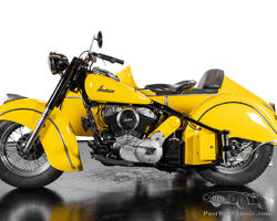 Indian chief roadmaster sidecar 1950