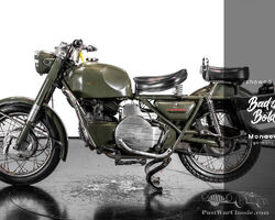 Moto Guzzi 500 Nuovo Falcone Militare 1970