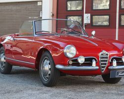 1957 Alfa Romeo Giulietta Spider Veloce | Finarte Collector Cars auction | June 5, 2023