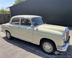 Mercedes Benz. Ponton, 1961