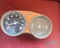 Veglia dashboard instruments for Italian car, probably Fiat or Lancia