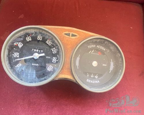 Veglia dashboard instruments for Italian car, probably Fiat or Lancia