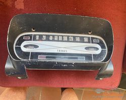 Dashboard panel with speedometer and gauges for 1960s German Ford Taunus