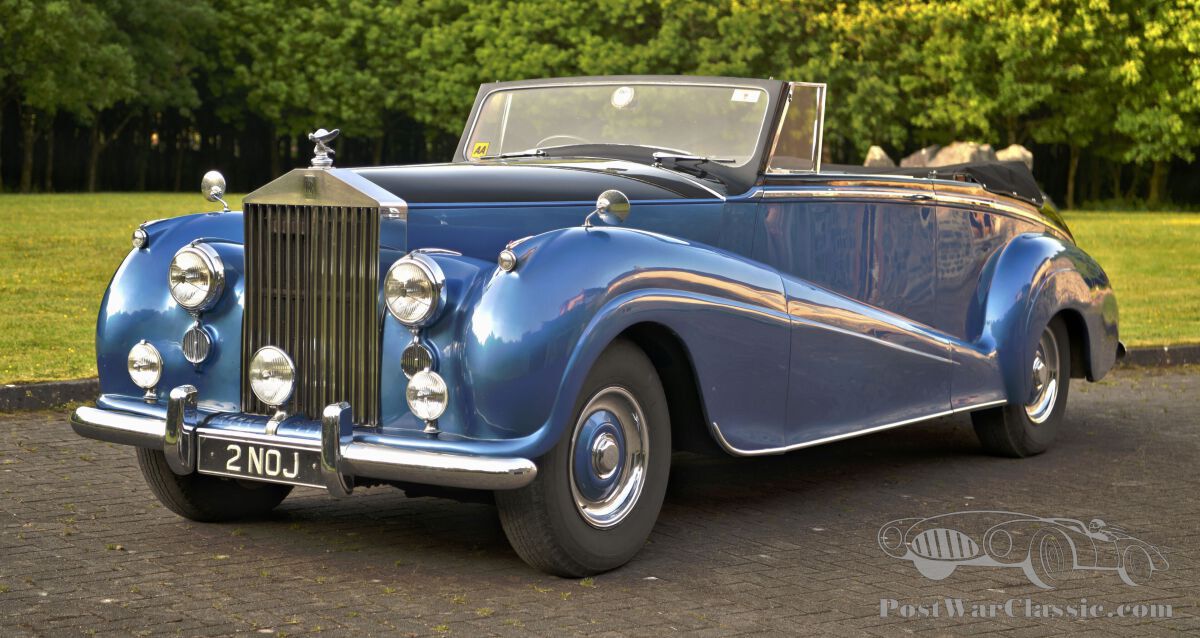 Miniature Rolls Royce Silver Wraith Park Ward 1952 - 1/43 TSM 104322 - Résine