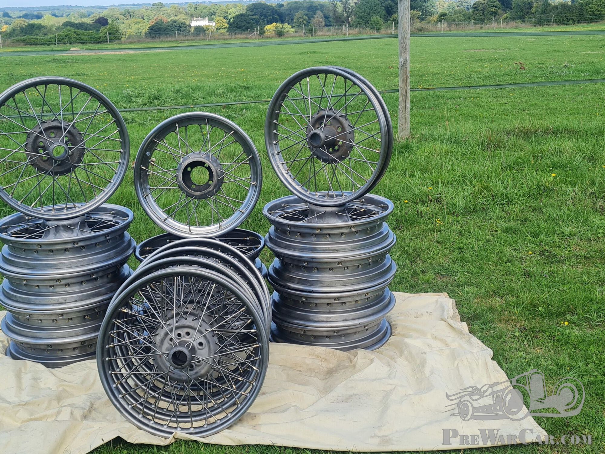 Jaguar wheels - newly made