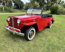 1949 WILLYS OVERLAND JEEPSTER | Offered at No Reserve | Henderson Auctions | Oct 28, 2023