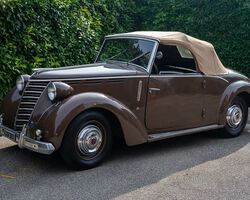 1947 FIAT 1100 Cabriolet Monviso Stella Alpina | Collector Cars Auction | Finarte | 29 Nov 2023