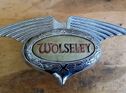 Badge for on the radiatorgrille of the bigger models of postwar Wolseleys, 18hp etc